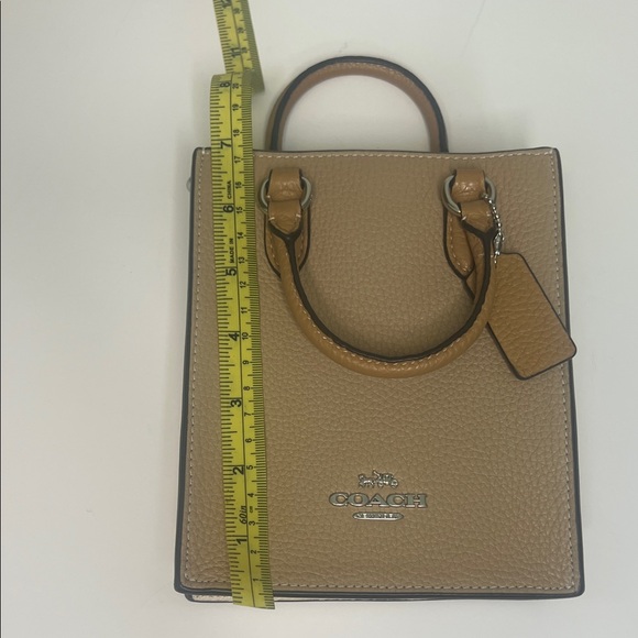 Coach Tan Mini Tote - Picture 12 of 14